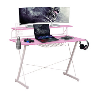 TECHNI SPORT Carbon Gaming Desk