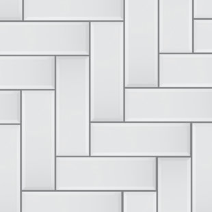 MEROLA TILE Santorini Loft 4" x 12" Beveled Ceramic Subway Wall Tile