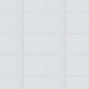 MEROLA TILE Santorini 4" x 8" Ceramic Patterned Subway Tile