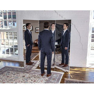 LITEMIRROR Frameless Cheval Mirror