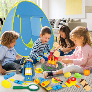 C&G OUTDOORS 29'' x 29'' Indoor/Outdoor Canvas Play Tent