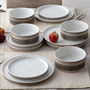 Noritake Colorstax Ombre 12-Piece Dinnerware Set, Service for 4
