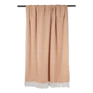 DESIGN IMPORTS Hand Woven Throw Blanket