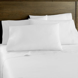 SHAVEL HOME PRODUCTS 400 Thread Count Cotton Sateen 6-Piece Sheet Set