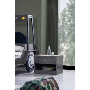 MASON & MARBLES Demorest 1 Drawer Nightstand