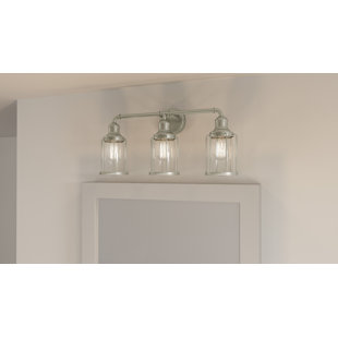 ILLUMINA DIRECT 3 - Light Dimmable Silver Vanity Light