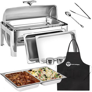 THE PARTY AISLE™ Stainless Steel Rectangle Chafing Dish