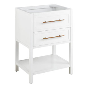 SIGNATURE HARDWARE 24" Robertson Single Bathroom Vanity Set with Oval Undermount Sink