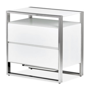 MICHAEL AMINI State St. 2 Drawer Nightstand