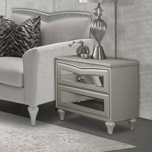 MICHAEL AMINI Melrose Plaza Nightstand