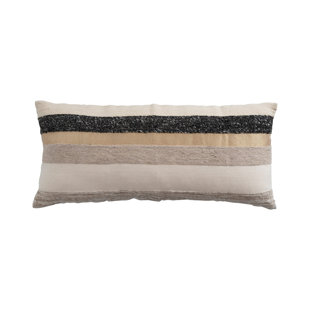 CREATIVE CO-OP Reversible Throw Pillow