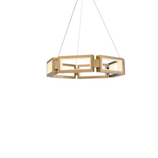 MODERN FORMS Mies 6 - Light Dimmable LED Geometric Chandelier