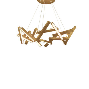 MODERN FORMS Chaos 21 - Light Dimmable LED Geometric Chandelier