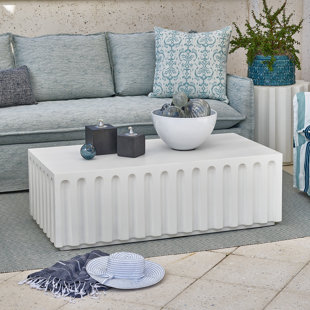 COASTAL LIVING™ BY UNIVERSAL FURNITURE Edisto Cast Concrete Coffee Table