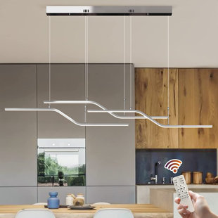 ORREN ELLIS Mccolister 3 - Light Dimmable LED Chandelier