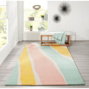 NOVOGRATZ Hand Tufted Wool Abstract Rug