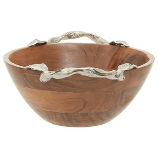 Alpen Home Climenhaga Wood Serving Bowl