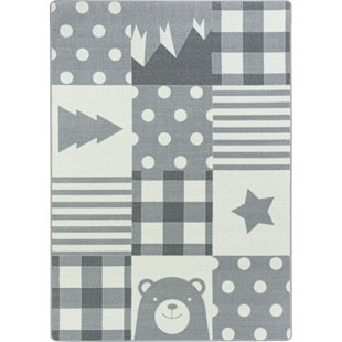 JOY CARPETS Claremont Kids Patchwork Area Rug