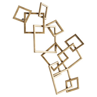 CYAN DESIGN Symphony Glam Abstract Wall Decor on Metal
