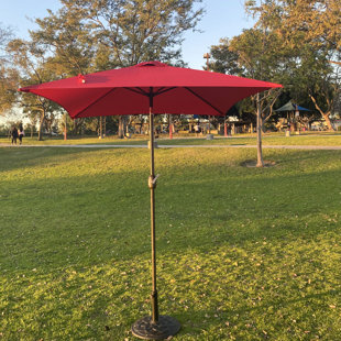 MYLOTUS-HOME Casares 77.5'' Square Market Umbrella