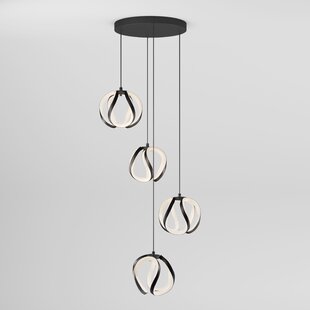 ARTIKA 4 - Light Black LED Cluster Pendant