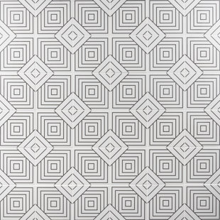 IVY HILL TILE Script 7.87'' W x 7.87'' L Porcelain Singular Tile