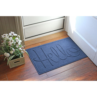 MATTERLY WaterHog Hello 23 in. x 35 in. Indoor Outdoor Door Mat