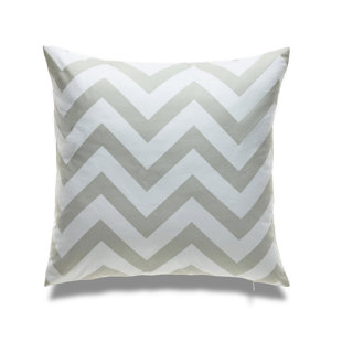 PETERBOROUGH HOME Chevron Linen Reversible Throw Pillow