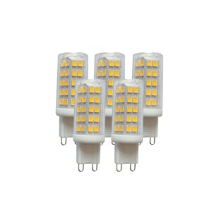 SYMPLE STUFF 4W G9 Dimmable LED Capsule Light Bulb (Set of 5)