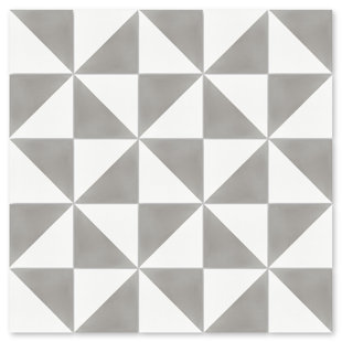 VILLA LAGOON TILE Man Overboard 8" x 8" Cement Wall & Floor Tile