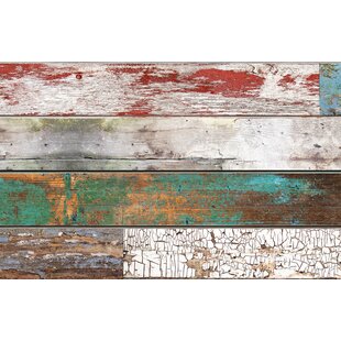 NINTH & VINE Old Paint Textured Slatwall 24" x 48" (Set of 2)