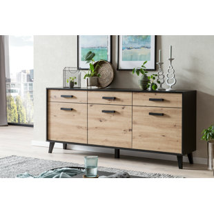 FORESTDREAM Sideboard Artona in Schwarz