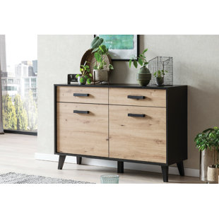 FORESTDREAM Kommode Artona in Schwarz