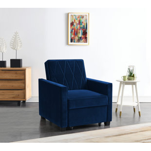 CANORA GREY Puaina 1 Seater Upholstered Sofa Bed