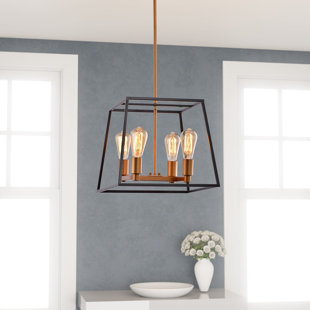 LAZZUR Aisne 4 - Light 15'' Matte Oil Rubbed Bronze Pendant