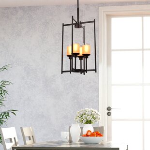 LAZZUR Vendee 4 Light 18 In. Matte Oil Rubbed Bronze Chandelier