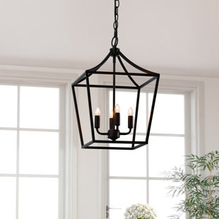 LAZZUR Iton 4 - Light 12'' Matte Black Pendant
