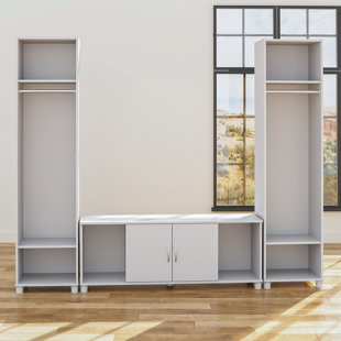 Wayfair Basics® Fischer 3 Piece Storage System