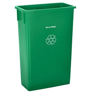 ALPINE INDUSTRIES 23 Gallon Plastic Recycling Bin