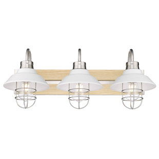 BREAKWATER BAY Sunnhild 3 - Light Dimmable Vanity Light