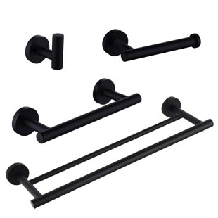 DIMORPHOS 4 - Piece Bathroom Hardware Set