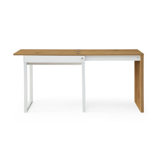 LOFT LYFE Extendable Desk with Storage Space
