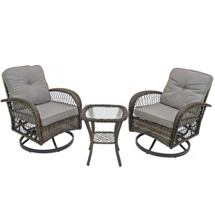 NATIONAL OUTDOOR LIVING 2 - Person Outdoor Seating Group with Cushions