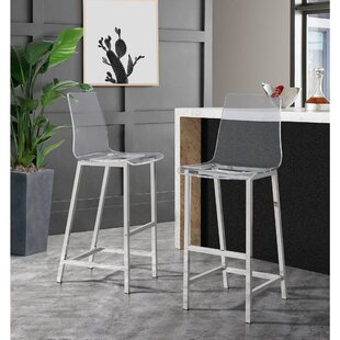 PICKET HOUSE FURNISHINGS Cova 30'' Counter Stool with Metal Frame