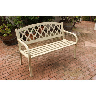 INNOVA HEARTH AND HOME Metal Outdoor Bench