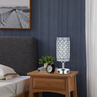 ROSDORF PARK Daltin Metal USB Table Lamp (Set of 2)