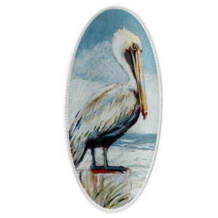 Certified International Shorebirds Fish Platter