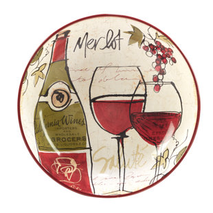 Certified International Wine Country Serving Bowl