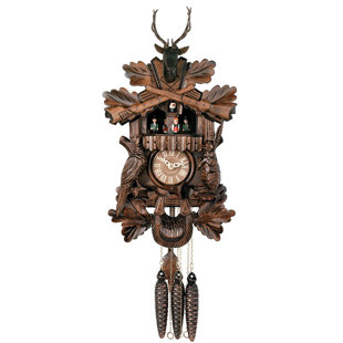 RIVER CITY CLOCKS Musical Cuckoo Wall Clock