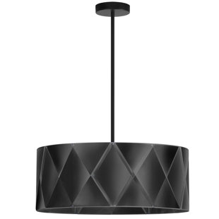 DAINOLITE 4 - Light Dimmable Drum Chandelier